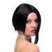 Shop WIG ME UP Women's Short Bob Wig - Boldly Parted Asymmetrical Black GF-W2202-1 | International Shipping Available - Buy Online on SooperMarket.com