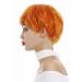 WIG ME UP 0824-T2735/TF2201 | Short Pixie Wig with Side Parting | Slightly Wavy Orange Wig for Women - International Shipping Available - Buy Online on SooperMarket.com