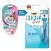 BIC Soleil Bella Click Women's 4-Blade Disposable Razor, 1 Handle and 4 Cartridges 1 Handle & 4 Cartridges