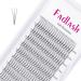 Volume eyelashes C curl 0.07mm 8-14mm 3D lash extensions natural long individual eyelashes professional eyelash cluster natural fans (c curl 0.07mm 3d 8-14mm) 8-14 mm 3D-07-c
