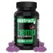 Hemp Gummies Delta Premium 500 Milligram High Potency - 25 Per Fruity Gummy - Stress Relief, Inflammation, Pain, Restful Sleep