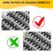 Xaena 280pcs 40D-0.07 D-MIX Individual Cluster Lashes - Soft DIY Eyelash Extensions & Bottom Lashes Pack - Buy Online on SooperMarket.com