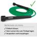 Trenas Skipping Rope | Adjustable 3m Jump Rope for Adults & Children | Speed Skipping Rope in Green - Perfect for Fitness & Training - Buy Online on SooperMarket.com