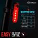 ZIREN 140dB Bike Horn with LED Light | Super Loud Electric Horn for Safety | Remote Switch & USB Rechargeable - Buy Online on SooperMarket.com