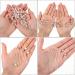14 Pieces Wedding Hair Clips Set - Bridal Pearl & Rhinestone Barrettes in Rose Gold and Silver | Bridesmaid Hair Accessories - Buy Online on SooperMarket.com