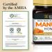 High Strength Manuka Honey MGO 850+ / 20+ Medical Grade - Raw & Active - AMHA Certified - 250g - Buy Online on SooperMarket.com