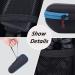 Khanka Hard Travel Case for Braun Series 35 Electric Shavers - Black & Blue - Buy Online on SooperMarket.com