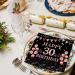 40 Rose Gold Napkins - 30th Birthday Party Decor | 33x33cm Paper Napkins for Men & Women - Buy Online on SooperMarket.com