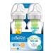 Dr. Brown's Natural Flow Anti-Colic Options+ Wide Bottles 9 oz 4 Pack - Level 1 Slow Flow Nipple - Good Morning/Good Night Gift Set - Buy Online on SooperMarket.com