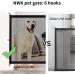 NWK Magic Pet Gate - Safe Enclosure for Pets to Play & Rest | 12 Hooks (30'' x 43'') - Buy Online on SooperMarket.com