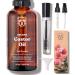 Bionoble Organic Castor Oil 50ml - 100% Pure Natural Cold Pressed - Lashes Eyebrows Body Hair Beard Nails - Vegan Cruelty Free - Glass Bottle + Pipette + Pump + Mascara Kit Castor + Mascara Kit 50 ml (Pack of 1)