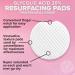 Glycolic Acid 20% Resurfacing Pads with Vitamins B5, C & E - 50 Peel Pads for Smooth Skin, Reduce Wrinkles - Buy Online on SooperMarket.com