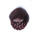 WIG ME UP HYD-6051-2/39 Hairpiece Bun - Braided Black Red Mix Chignon for Stylish Updos - Buy Online on SooperMarket.com