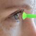 Healvian Silicone Eyeball Cover Set - Flexible Eye Pad & Surgery Protector in Green | International Shipping Available - Buy Online on SooperMarket.com