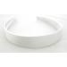 2.5cm White Satin Covered Alice Band Head Band Hair Accessory Multicoloured