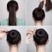 9 Pieces Donut Bun Maker Hair Bun Maker Bun Maker Bun Maker Ring Style with 12 Pieces Hair Bands and 32 Pieces Hair Pins (Black Brown Beige) - Buy Online on SooperMarket.com