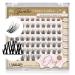 LASHVIEW Cluster Lashes 8-16mm DIY Eyelash Extensions Cluster Eyelashes for Self-application Individual Lashes at Home 3D Rapid Soft and Lightweight-Style CDD09 CDD09 8-16mm