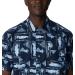 Columbia Men's Trollers Short Sleeve Shirt - Collegiate Navy Anchors Up XLT - Buy Online on SooperMarket.com