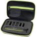 Ximin Electric Razor Gate Tissue Pasche Sponge Storage Pocket With Subjects For Electronic Razor Electrician Men Men Care Travel Storage Pocket Hard Bag