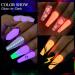 MSRUIOO Glow in the Dark Gel Nail Polish Set - 6 Luminous Neon Colors for DIY Nail Art | Fluorescent Gel Polish with Glow Effect | Soak Off UV Gel Polish - Buy Online on SooperMarket.com