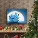 Mark Feldstein & Associates Coca Cola Advertising Polar Bears with Moon Pre Lit LED and Fiber Optic Canvas Holiday Artwork 16 x 12 - Buy Online on SooperMarket.com