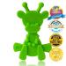 Little Bambam Giraffe Teether Toy by Bambeado - Natural Teething Comfort for Baby and Infant - Lime - Buy Online on SooperMarket.com