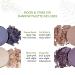 Honeybee Gardens 'Moon & Stars' Eye Shadow Palette - Natural, Gluten-Free, Vegan, Paraben-Free - Buy Online on SooperMarket.com