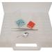 55-Piece Bead Organizer Carrying Case with Removable Compartments, Scoop, and Tweezer - Buy Online on SooperMarket.com