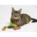 YEOWWW catnip toys for cats - organic very strong catnip fish stinkies sardines cat toys with catnip pack of 3 colourful patterns - 7.5cm long - Buy Online on SooperMarket.com