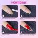Saviland Latex Nail Polish Barrier 0.5oz - Peel Off Tape for Nails with Tweezers | Nail Polish Skin Protector for Beginners - Buy Online on SooperMarket.com