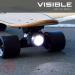 OPTIKS 210 Bike Lights Set - Front and Back USB Rechargeable LED for Skateboard, Longboard, Bicycles - Bright Visibility - Buy Online on SooperMarket.com