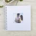 Small 8x8 DIY Scrapbook Photo Album | 80 Pages, Hardcover Craft Paper | Anniversary & Valentines Day Gift | White 8x8 Inch - Buy Online on SooperMarket.com
