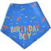 Dog Birthday Bandana Birthday Dog Bandana Boy Triangle Scarf Triangle Dog Scarfs Bandanas for Small Medium Dogs Pets Birthday Party Supplies (Blue) - Buy Online on SooperMarket.com