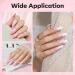 Modelones Nude Glitter Pink Builder Nail Gel - 8-in-1 Strengthener & Extension Gel - 15ML Bottle - Ideal Gift for Women - Buy Online on SooperMarket.com
