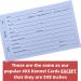 Kennel Cards 5x8 Inches (100 Pack) for Kennels, Shelters, Veterinarians, Vets & Groomers - Buy Online on SooperMarket.com
