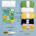 OPOUNT Beginner Crochet Kit - Complete Crochet Set for Adults and Kids - Make 4 PCS Animals - Step-by-Step Instruction and Video Tutorial - Buy Online on SooperMarket.com