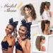 FESHFEN Blonde & Ash Blonde Mixed Curly Wavy Drawstring Ponytail Extension 18 inch - Synthetic Hairpiece for Women - Buy Online on SooperMarket.com