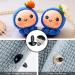 800 Pcs Safety Eyes Black Plastic Eyes with Washers for Stuffed Crochet Animal Crafts Doll Making Supplier Bulk (4 Sizes) - Buy Online on SooperMarket.com