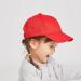 LANGZHEN 100% Cotton Kids Baseball Cap Hat - Adjustable Sun Hat for Boys & Girls 1-2 Years - Black+Red - Buy Online on SooperMarket.com