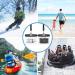 JOTO 2 Pack Waterproof Car Key FOB Case with Lanyard - Small Waterproof Wallet for Money Credit ID Card - Black - Buy Online on SooperMarket.com