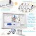 LALFOF Customizable Baby Footprint & Handprint Frame - Dermatologically Tested Memory Set - Buy Online on SooperMarket.com