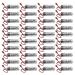 40 Pack ER6VCT ER6V/3.6V PLC Battery for Robot OTC 2000mAh with Small Brown Plug