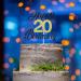Sumerk 20 Cake Attachments - Gold & Black Decorations for 20th Birthday Party | 1 Pack Cake Topper Accessories - Buy Online on SooperMarket.com