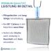 Elexaclean Flush Sponge Pot Cleaner Set - 3 Washable Microfiber Sponges (10x8 cm Gray) - Reusable Kitchen Cleaning Solution - Buy Online on SooperMarket.com