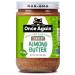 Once Again Organic Crunchy Almond Butter, 16oz - Lightly Toasted - Salt Free, Unsweetened - USDA Organic, Gluten Free Certified, Peanut Free, Vegan, Kosher, Paleo - Glass Jar