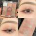 Buy Gokame Eyeshadow Palette - 9 Color Matte & Glitter Makeup Palette (Pink) | International Shipping - Buy Online on SooperMarket.com