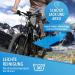 Lainfeld E-Bike Battery Protective Cover | Universal Fit | 30-41 cm Circumference | Neoprene Protection Against Cold & Dirt | Reflectors | Black-Blue E-Bike Accessories - Buy Online on SooperMarket.com