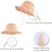 LANGZHEN Baby Girls Adjustable Sun Protection Hat with Chin Strap - Pink-Lemon - 2-4 Years - Buy Online on SooperMarket.com