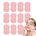 Face Scrubber Manual | Scrubbing Finger Handle Face Brush in Silicone Ergonomic Grip Women Men Face Scrubber for Massaging for Travelling Dormitory Pink