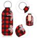 6 Pack Christmas Lipstick Holder Keychains - Neoprene Protective Cases for Lip Balm & Lipstick | Perfect Gift for Girls & Women - Buy Online on SooperMarket.com